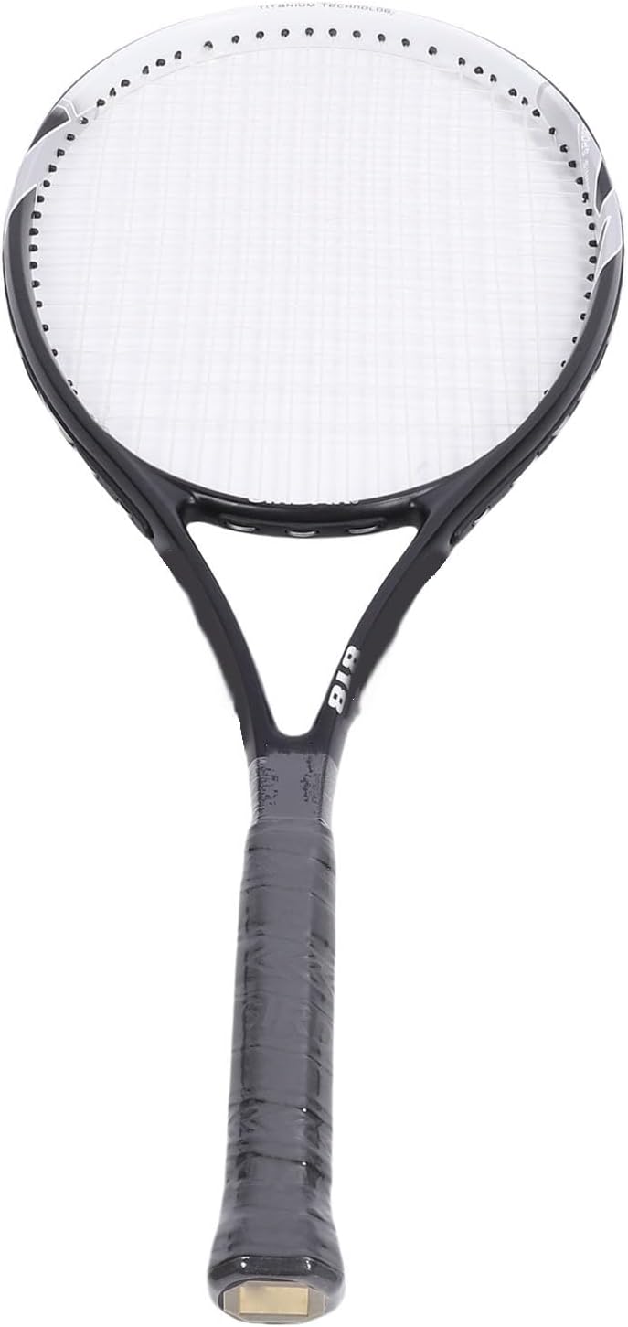 CHICIRIS Composite Material Tennis Rackets, Super Light Large Racket Face for Beginners with 3D Break Wind Ball Frame and Training Kit