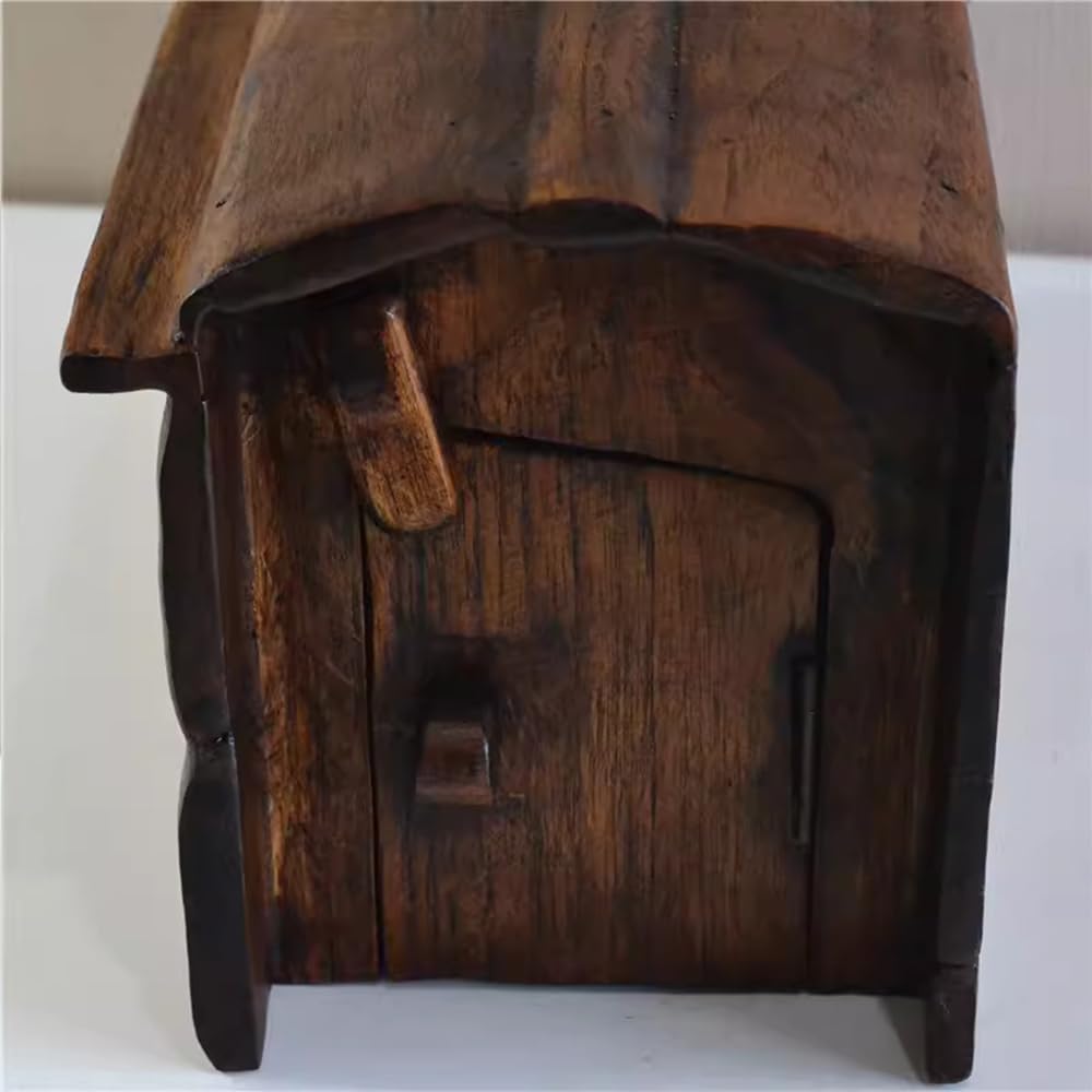 Wooden Outdoor Mailbox Wall Mounted Newspaper Letter Box Creative Post Box Home Company Garden Decor Mailbox
