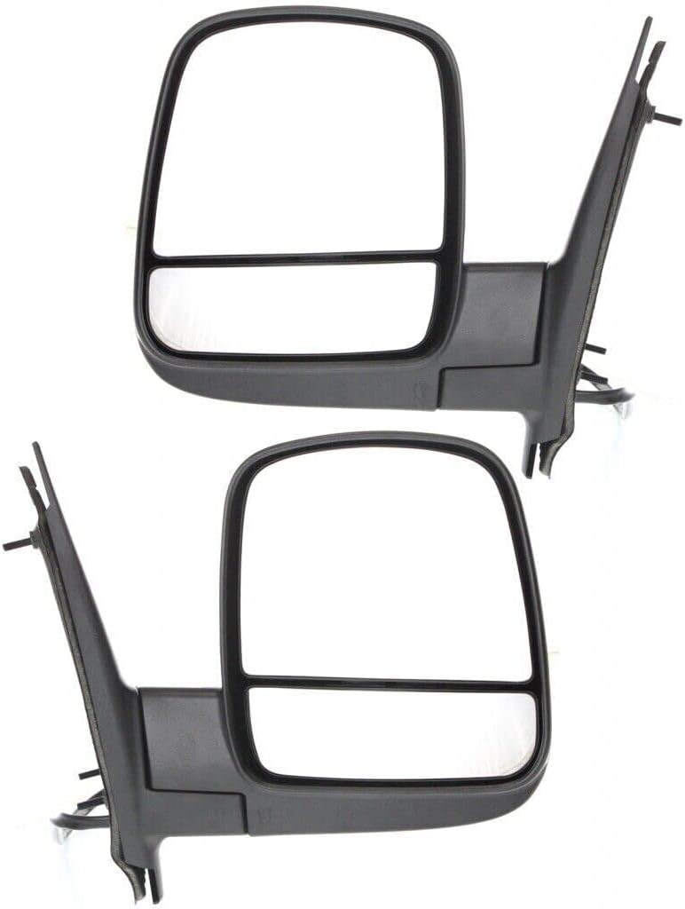Parts N Go Heated Power Mirror Set For 2008-2021 Express Savana Driver & Passenger Side Left Right w/Trim Removal Tools GM1320396 GM1321396 84994863 84994864