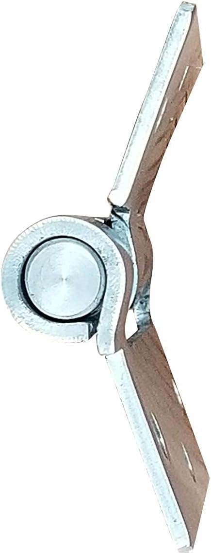 Hinge Outlet 3.5 Inch Square Stainless Steel Spring Hinges, Highly Rust Resistant, 6 Pack