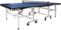 Butterfly Octet 25 Table Tennis Table- Indoor Rollaway Ping Pong Table 5-Year Warranty Game Table- ITTF Approved For Tournament, Club, or Home-Free Professional Ping Pong Net- Playback Feature