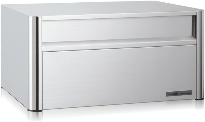 Kowassonia P701H Postbox for Houses, Latch Lock, Front Entry, After-Out, Hairline *Stand Sold Separately