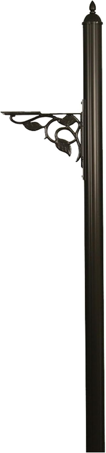 Special Lite Albion Mailbox Post - Oil Rubbed Bronze Aluminum Post for Curbside Mailbox - SPK-651-ORB