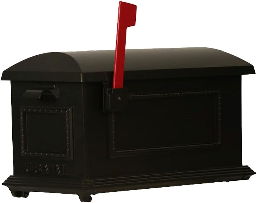 Special Lite Traditional Curbside Mailbox - Oil Rubbed Bronze Aluminum Mailbox for Post Mount - SCT-1010-ORB