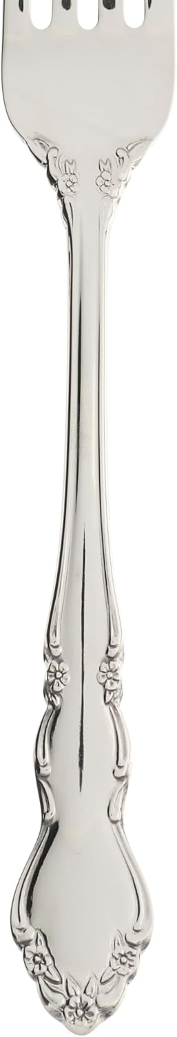 Oneida Silverware Set, Dover 20 Piece Fine Flatware Set, Service For 4, 18/10 Stainless Steel, Mirror Finish, Dishwasher Safe, Knives Spoons And Forks, Home And Kitchen Utensils Set(Silver, 20 Pieces)