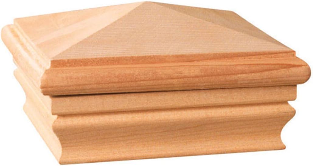 Deckorators 2.63' H x 4' W Wood Post Cap - Case of: 12