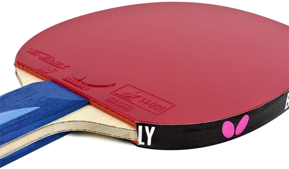 Butterfly Timo Boll ALC Blade & Tenergy 05 Rubber Shakehand Table Tennis Racket - Pro-Line Series - Comprised of Our Most Popular Blade and Rubbers - Recommended for Aspiring Professional Players