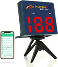 Potent Hockey Training Equipment - Speed Radar Gun 2.0 - Instantly & Accurately Measure Shot, Ball, Pitch Speed - Track & Record Progress with App Support - Multi-Sports Training Gift (Hockey)