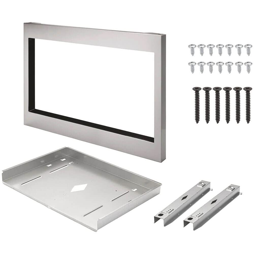 Frigidaire Gallery 27 in. Trim Kit GMTK2768AF for Built-in Microwave Oven in Stainless Steel