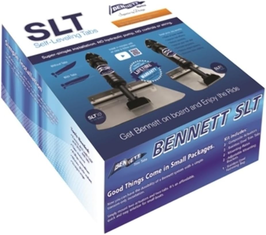 Bennett Marine Self Leveling Trim Tab System, 6' x 8' SLT6