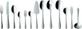 Villeroy & Boch Oscar Cutlery for up to 12 People, 68 Pieces, Stainless Steel, 18/10