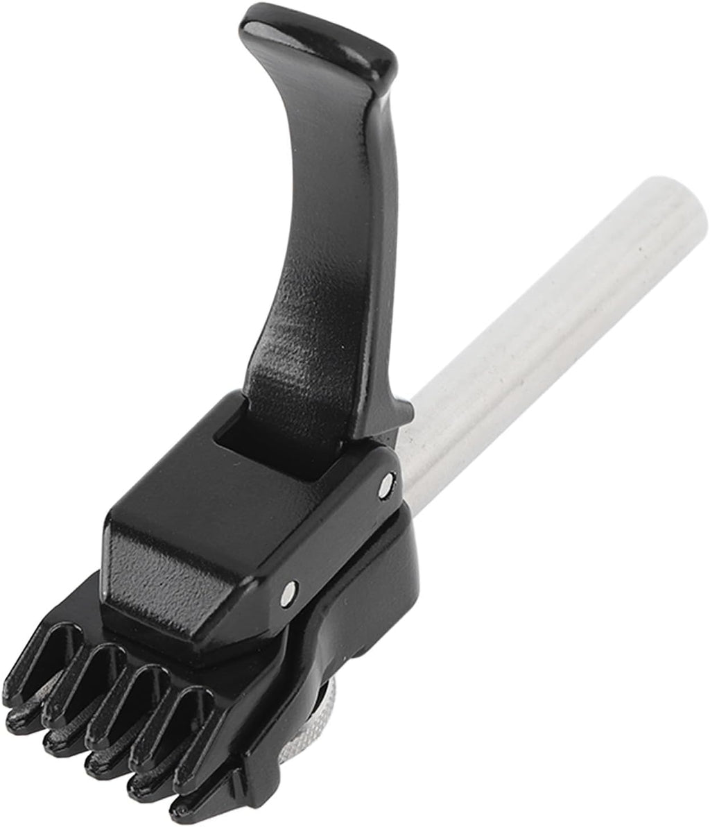 Keenso Black Stringing Clamp Tennis Flying Clamp Starting Tool Accessories - Versatile Design with Adjustable Turntable, High Strength Bearings