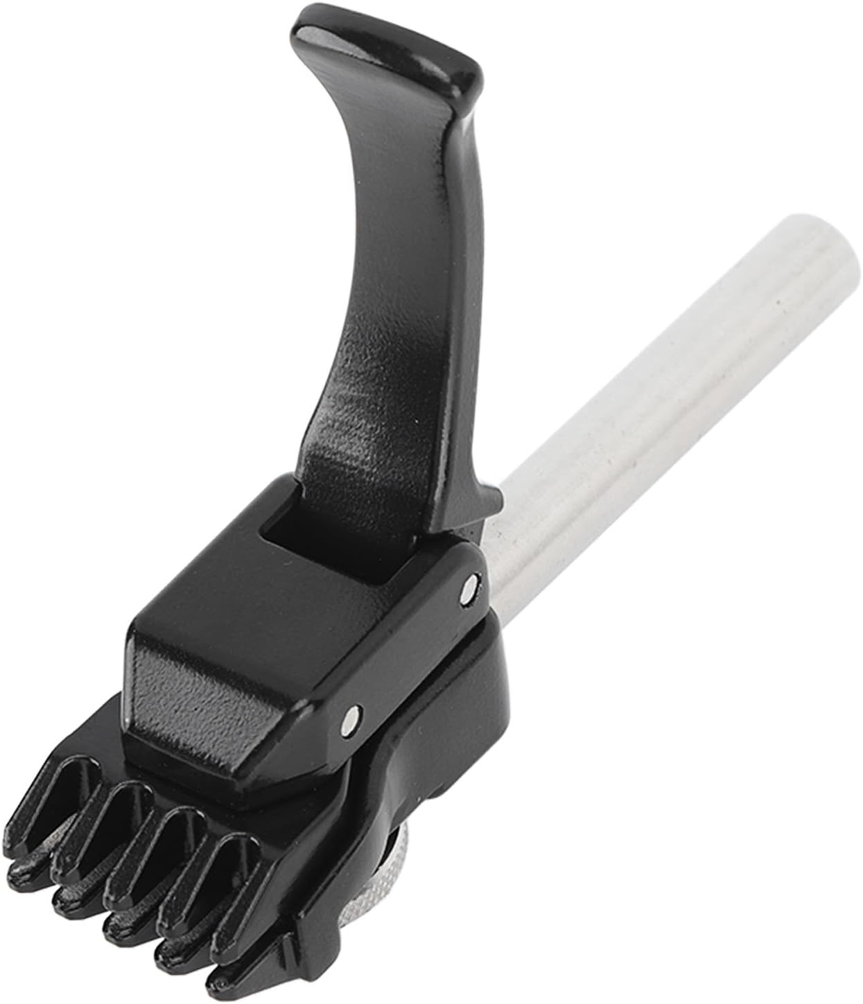 Keenso Black Stringing Clamp Tennis Flying Clamp Starting Tool Accessories - Versatile Design with Adjustable Turntable, High Strength Bearings