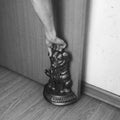 Door Stopper Door Stops Door Wedge Cast Iron Door Stops Anti-Collision Door Puppy Sculpture Decorative Door Wedge Door Stops for Heavy Doors (Brass 32.5 * 23.5 * 10.5cm)