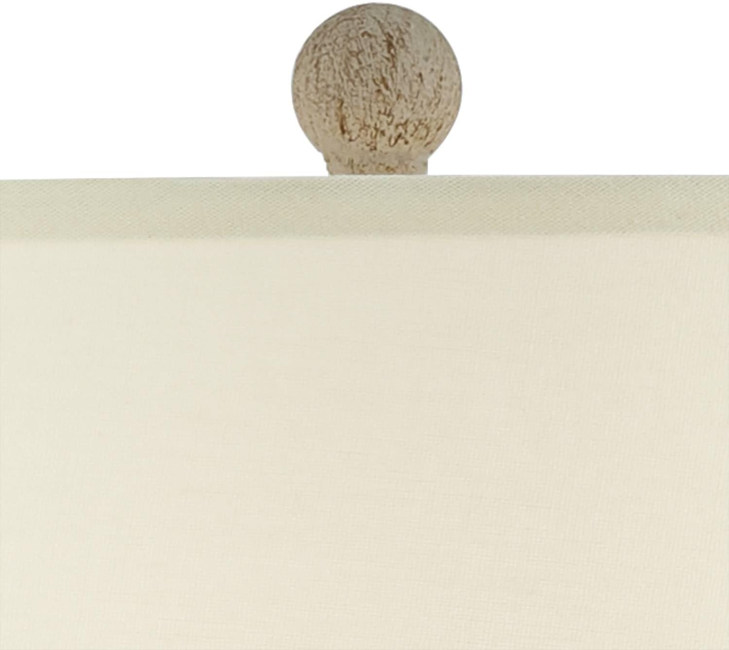 John Timberland Austin 28' Tall Jug Southwest Farmhouse Rustic Modern Table Lamps Set of 2 Sand Toned Ridged Finish Cream Shade Living Room Bedroom Bedside Nightstand House Office Home Kitchen