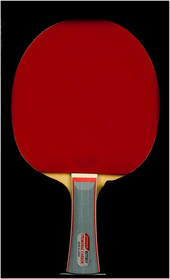Butterfly Primorac Carbon Pro-Line Table Tennis Racket - One of Our Fastest Blades Fueled by The Raw Power of Carbon Fiber - Recommended for World Class Play - Pro-Line Series