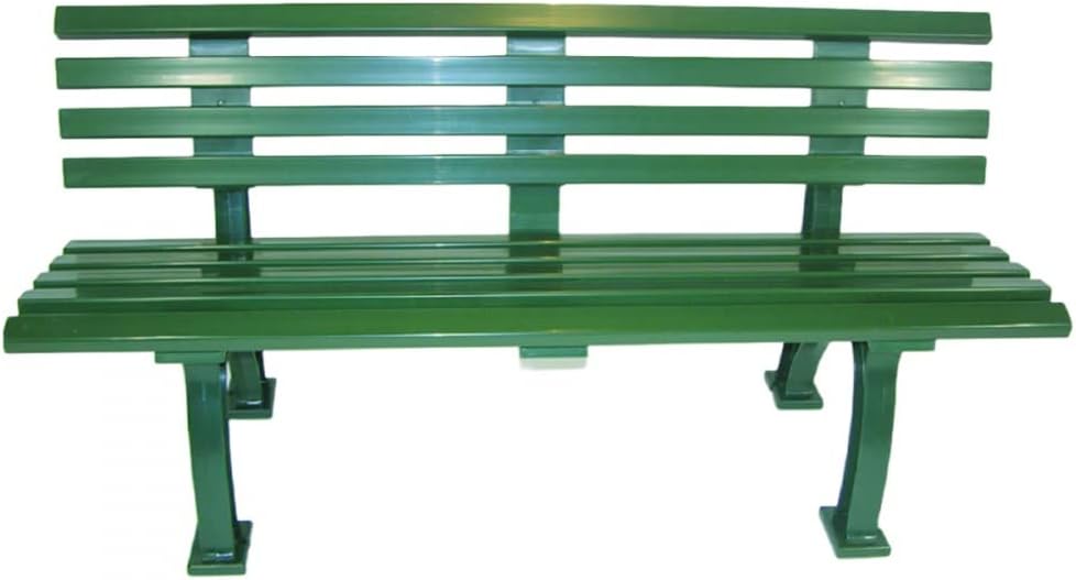 Har-Tru Courtsider Tennis Court Bench - 5 Foot (Green)