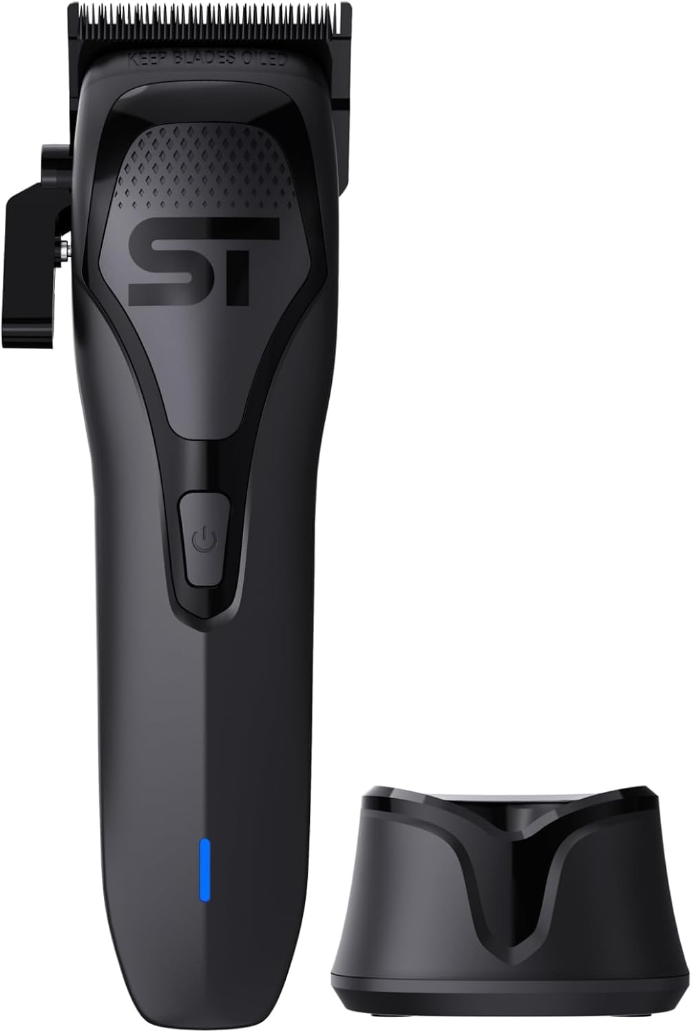 Supreme Trimmer Darkstar 72 Clipper with Magnetic Vector Motor | 180 Min Run Time, 9000 RPM Barber Hair Clipper | Low Noise, Professional Clipper DLC Blades | STC72