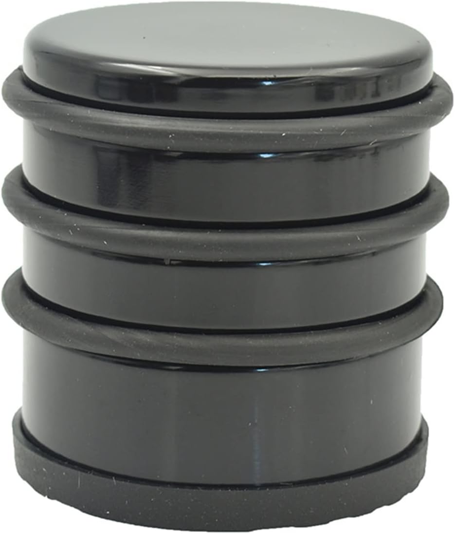 JSEIAJB Stainless Steel Door Stop Round Decorative Heavy Duty Stopper Holder for Stopping(D)