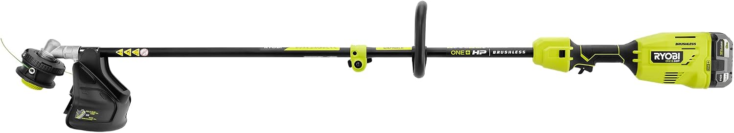 40V HP BRUSHLESS Whisper Series 17 in. Cordless Battery Carbon Fiber Shaft String Trimmer