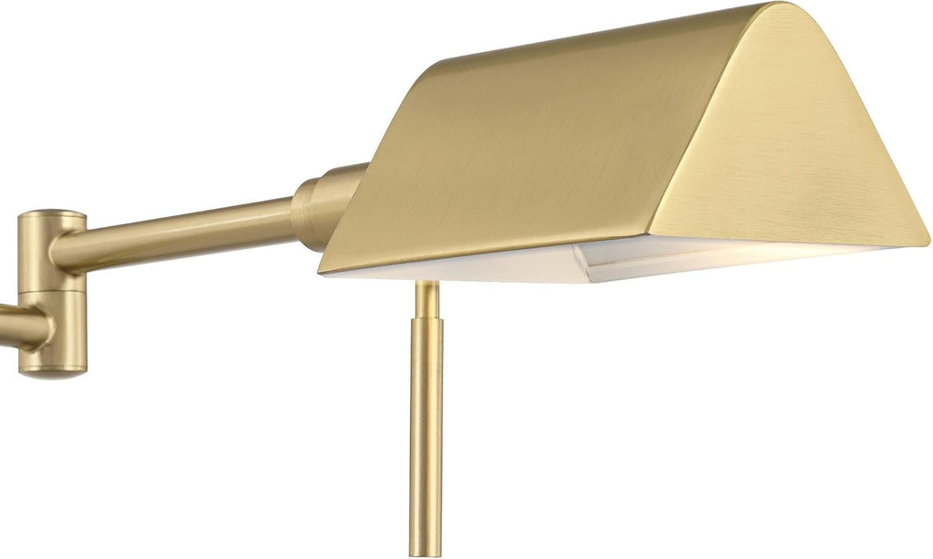 Possini Euro Design Keegan 24 1/2' High Modern Desk Lamp Adjustable USB Port AC Power Outlet Gold Brass Finish Metal Single Shade Home Office Living Room Charging Bedroom Bedside Nightstand House
