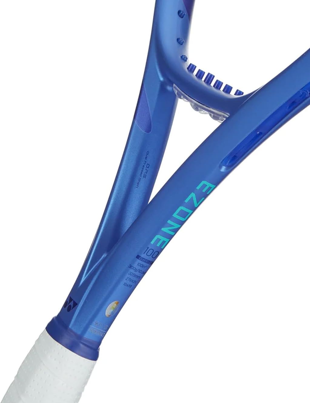 YONEX Unisex EZONE 100 Blast Blue Racquet | Powerful 16x19 Strings Arm-Friendly Graphite Racket for Advanced Tennis Players