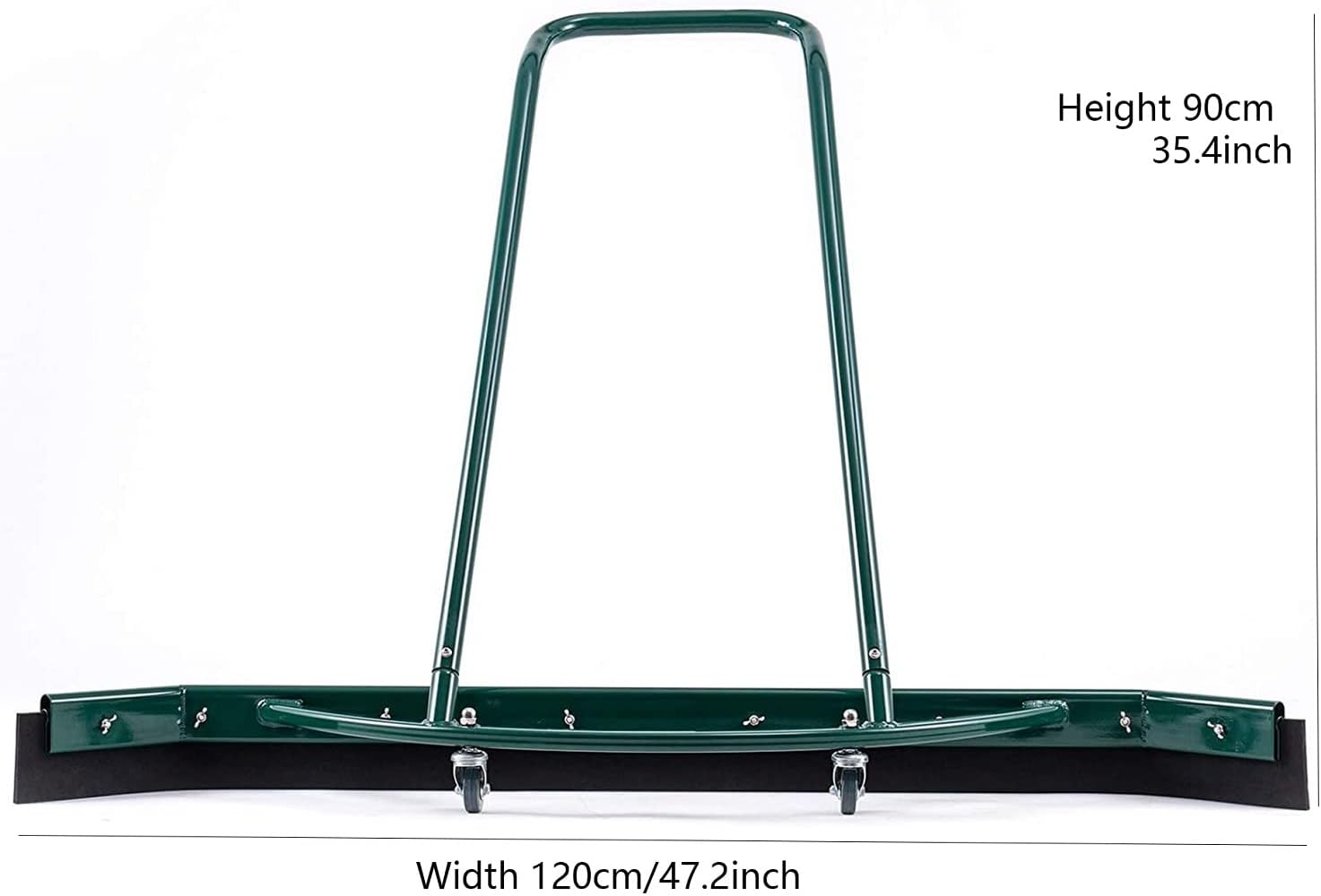 Tennis Court Squeegee Lightweight Aluminum Squeegee Broom, Rain Sweep Heavy Duty Water Remover for Courts, 5ft EVA Foam Blade