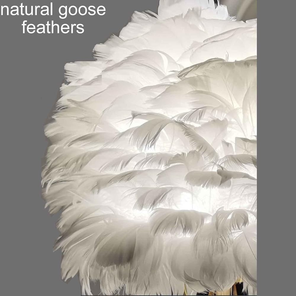 Feather Lamp Led Desk Lamp Flamingo Shape with Remote Control, Flamingo Table Lamp Feather Lamp,Bedside Table Lamp Decoration Light for Bedroom House Dining Room,(Color:Pink)