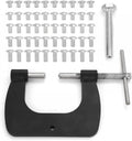 Tonka Pinball Vent Window Restoration Tool Kit with 1/8 Dia Rivets and T-Handle Die Driver for Speed Compatibility