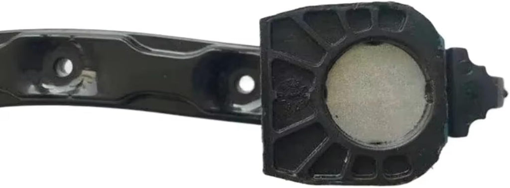 Car Door Check Compatible with VW for Touareg 2011-2017 Car Door Hinge Stop Check Strap Metal Plastic Black Repair Limiter Front Rear Stopper(Rear Door)