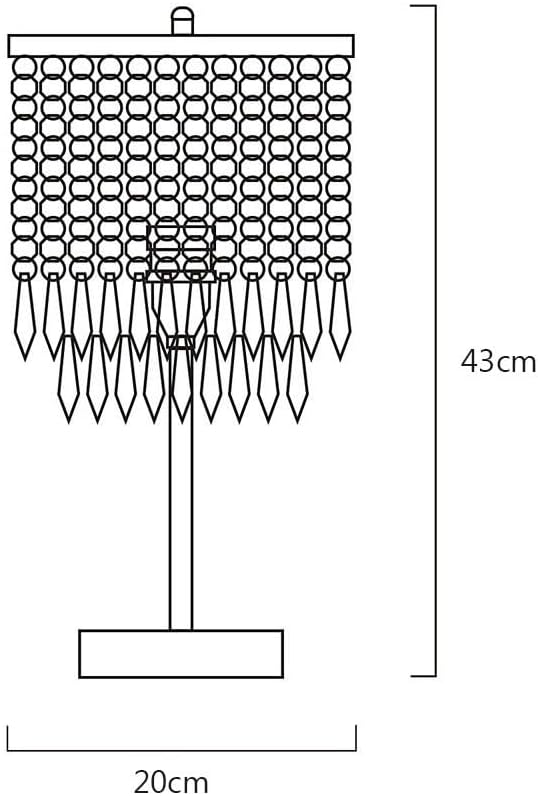 Crystal Table lamp Minimally Designed Bedroom Bedside Crystal Decorative Desk Lamp Romantic Table Lamps