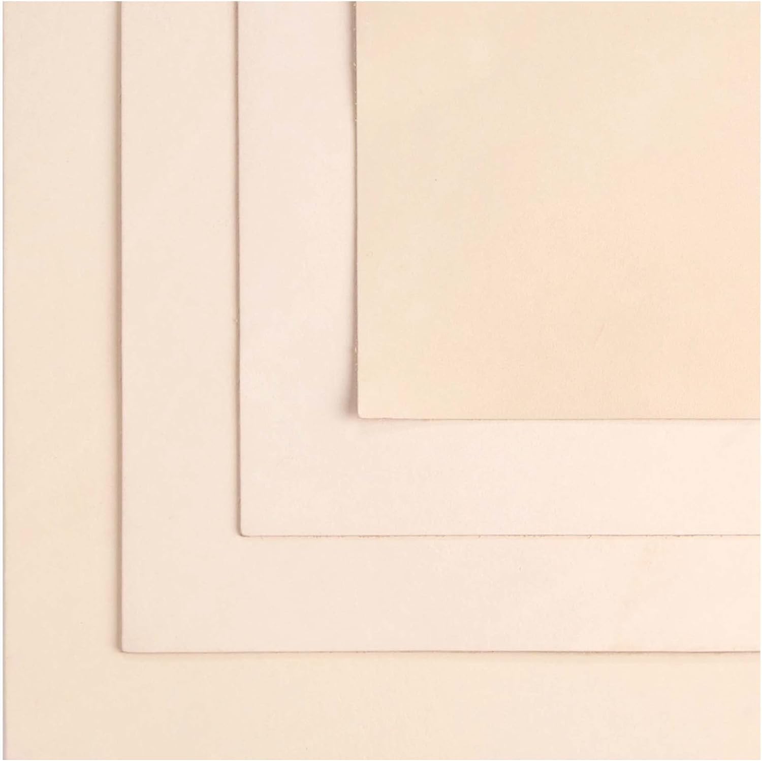 ELW 7-8 oz.(3-3.2 mm) Thickness Pre-Cut Square 30'x48', Tooling Leather Vegetable Tanned Full Grain Leather - Cowhide Leathercraft for Holsters Knife Sheaths Coasters Molding Emboss Stamp Cases