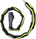 ,Bike Locks Heavy Duty/Bicycle Chain/Cycling Lock,Codes for Bike Cycle, Moto, Door, Gate Fence(Password White) (Key Green)