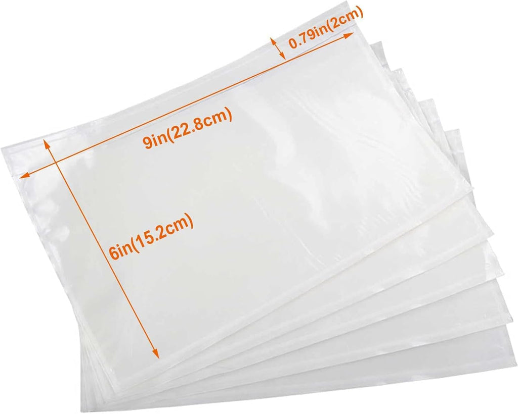 6x9 Packing List Mailing Envelopes Shipping Envelopes Packing List Clear Adhesive Shipping Label Sleeves Shipping Supplies for Small Businesses(2000 Pcs)