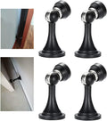 Door Stop Stopper Holder 4Pack Stainless Steel Magnetic,Decorative Magnet,Strong Design,for Kitchen,Bathroom