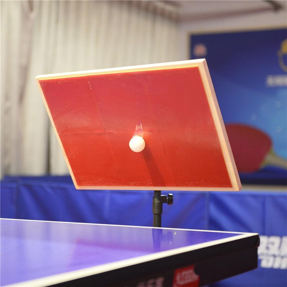 Table Tennis Rebound Board, Adjustable 60‑110cm Ping Pong Return Board, Professional Practice Training Equipment for Home, Gym & School Use