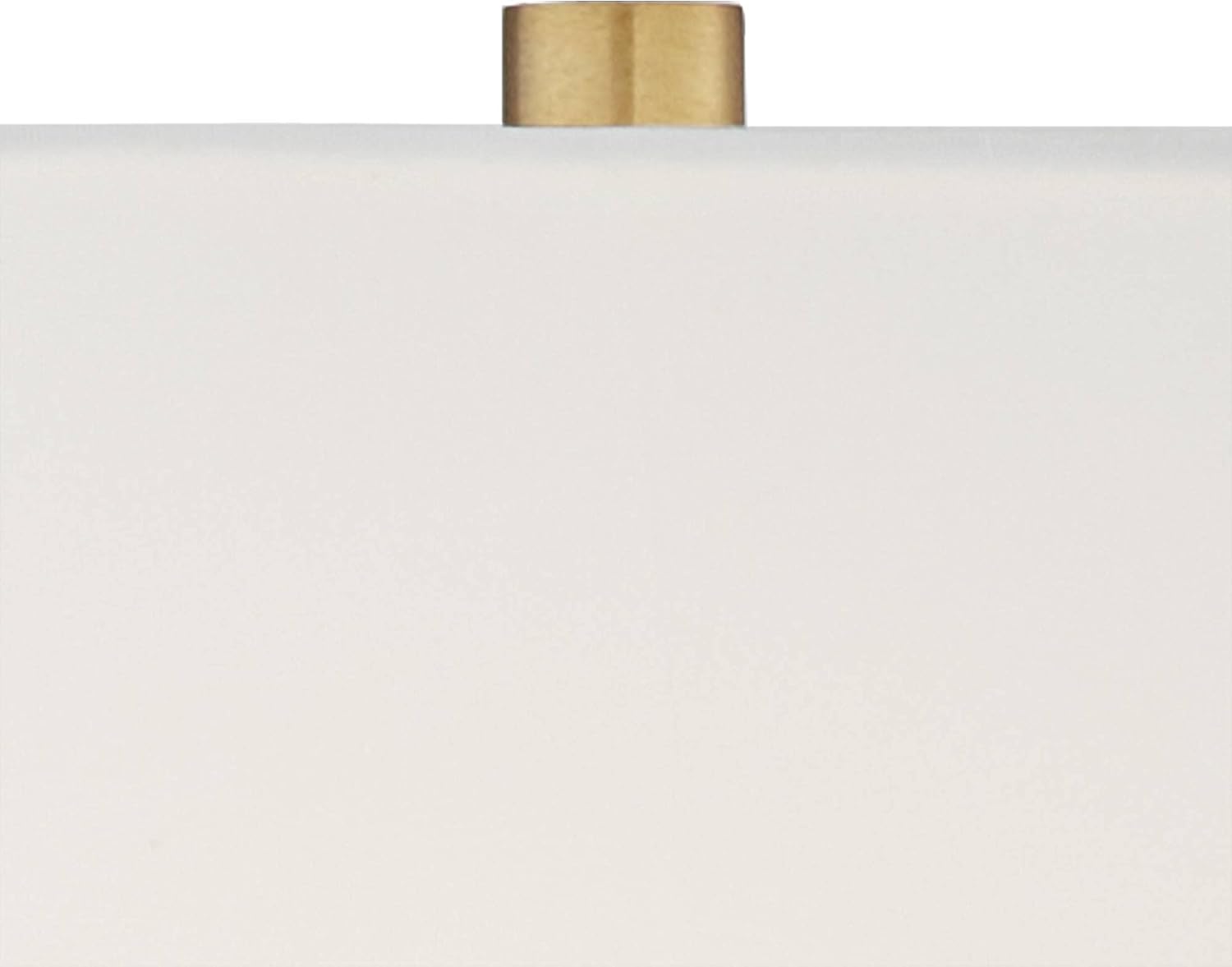 Regency Hill Julia Traditional Buffet Table Lamp 29 1/2' Tall Skinny Gold Column Clear Crystal Glass White Fabric Tapered Square Shade for Living Room Bedroom House Home Dining Family Entryway