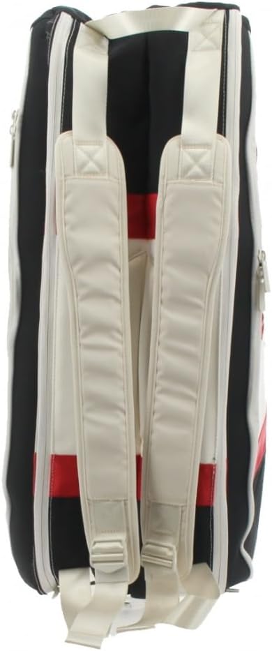Wilson Tennis Badminton Racket Bag COURAGE COLLECTION (College Collection) Holds 2 to 15 Racquets (Based on Medium Weight Racquets)