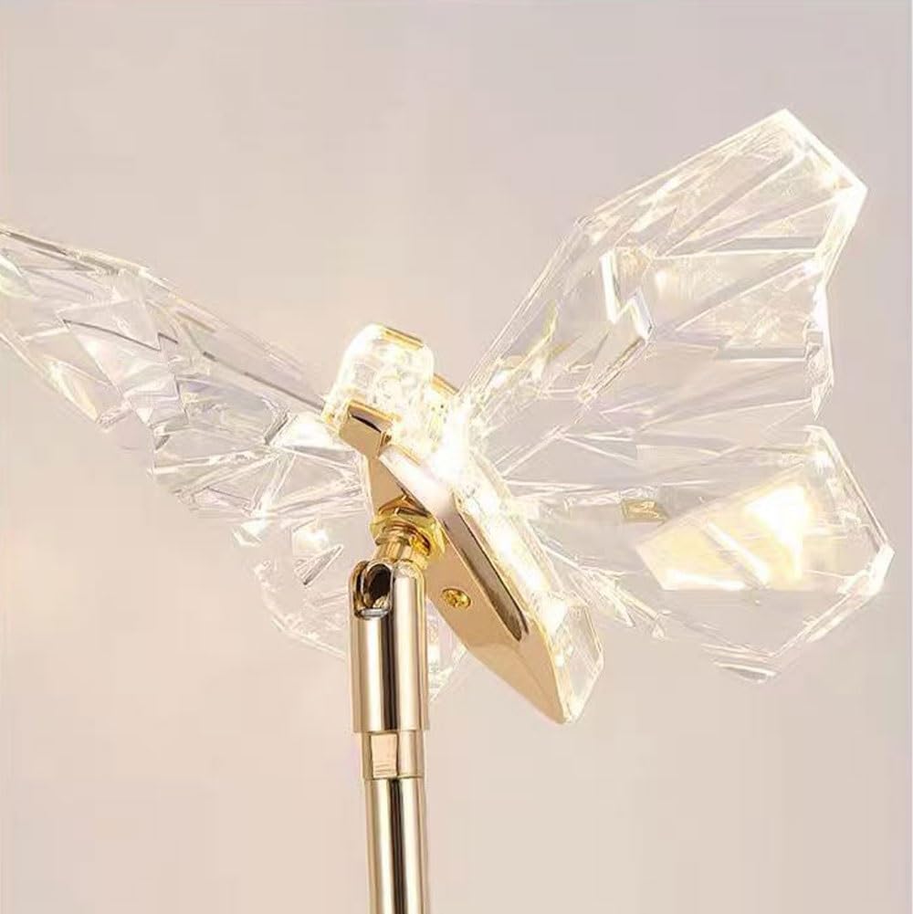 Crystal Table lamp Yilu Has You Crystal Butterfly Bedroom Study Bedside Lamp Desk Table Lamps