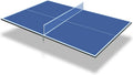 Ping Pong Table Top for Billiard Table, 7FT/8FT/9FT Foldable Table Tennis Table Topper for Pool Table, Indoor Outdoor Table Tennis Conversion Top w/Net & Premium Foam Padding (Blue, 9x5 FT)