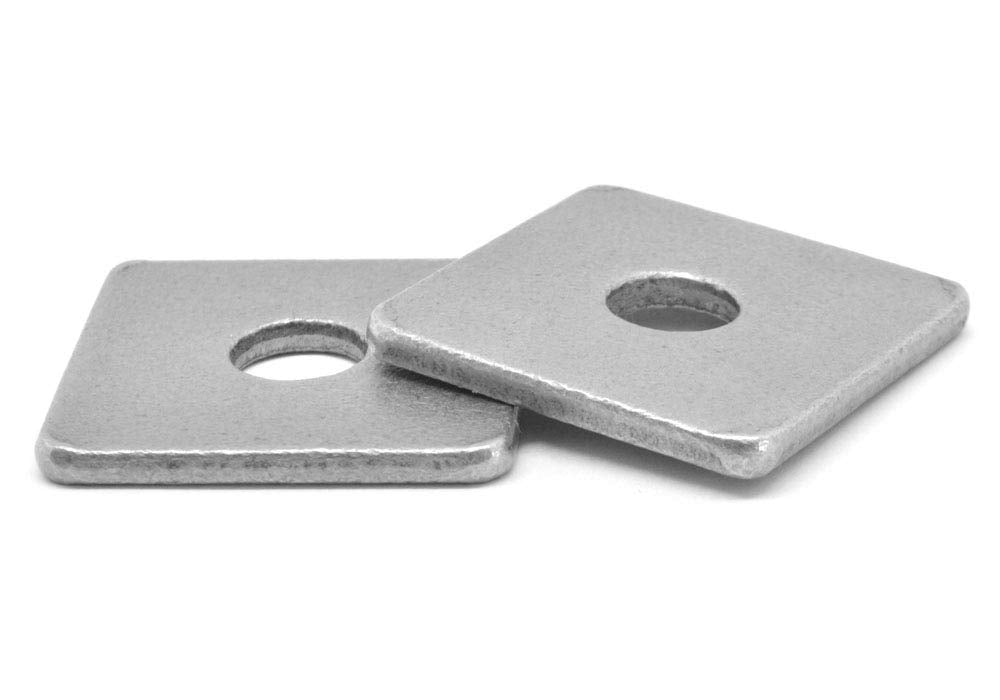 7/8' x 3' x 0.315 Square Plate Washer Low Carbon Steel Plain Finish Pk 55