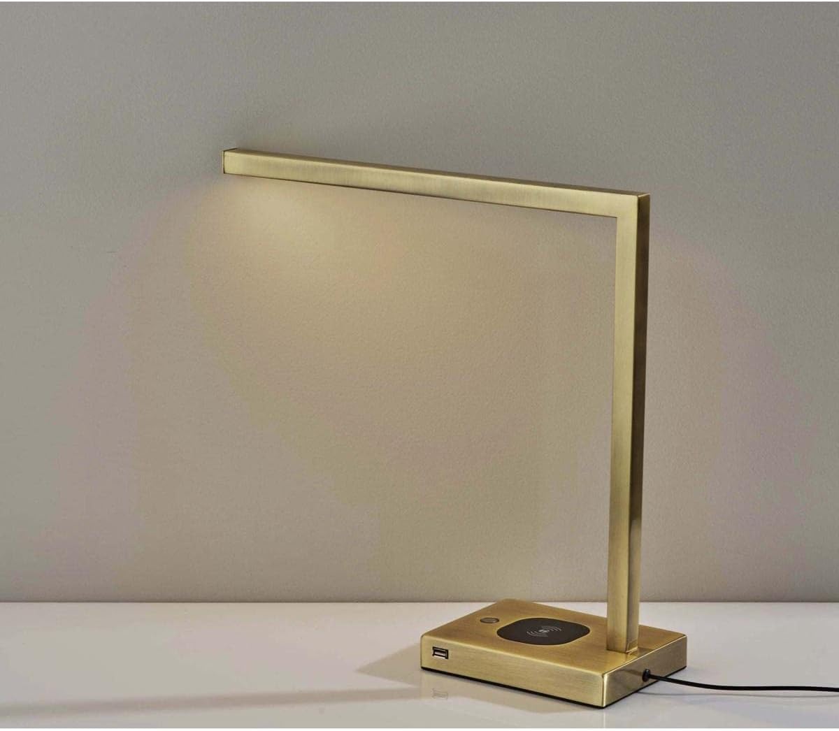 Adesso Aidan AdessoCharge LED Wireless Charging Desk Lamp