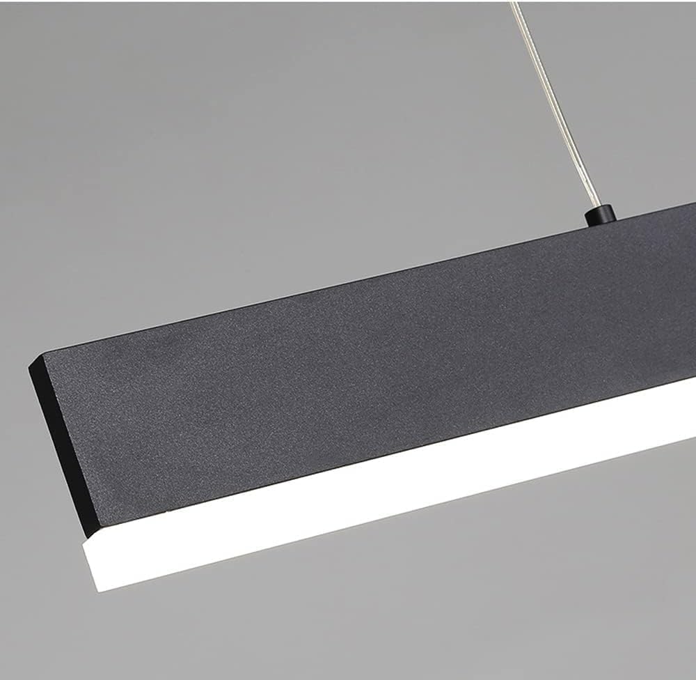 Straight Chandelier Pendant Light Dining Table Office Lamps, LED Hanging Light，Modern Design Compatible with Room Kitchen Lamp,Chandelier
