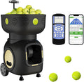 Tennis Ball Machine Advanced Smart Programming- High Capacity with App/Remote, Adjustable Serve Speed & Outdoor Training for All Skill Levels (Beginners to Intermediate Players) (T3)