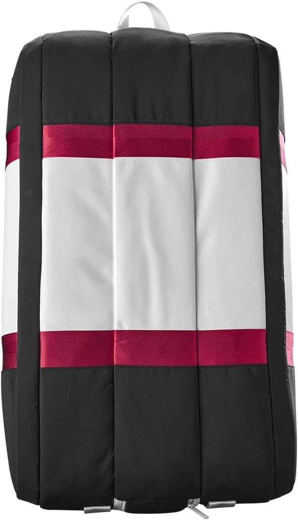 Wilson Tennis Badminton Racket Bag COURAGE COLLECTION (College Collection) Holds 2 to 15 Racquets (Based on Medium Weight Racquets)