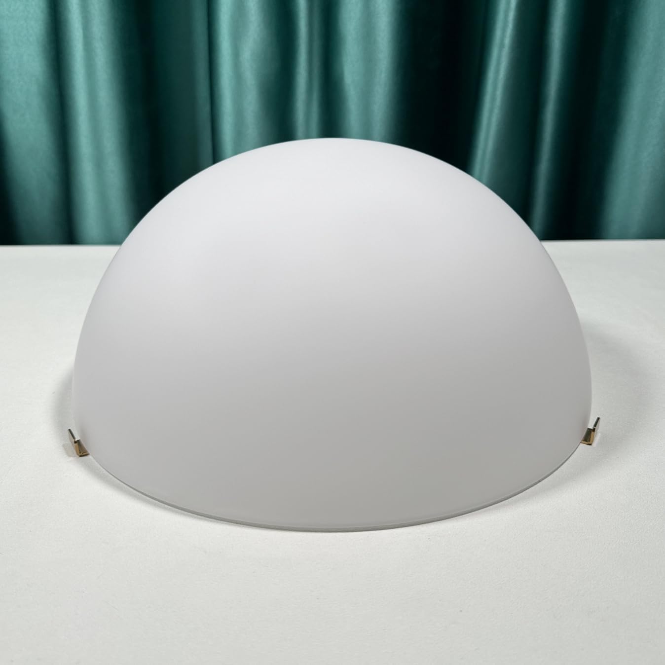 Scandinavian Modern Table Lamp Frosted Glass Shade Travertine Lamp Natural Stone Desk Lamp Mid-Century Dome Bedside Lamps for Living Room Side Lamps Bedroom Nightstand Light