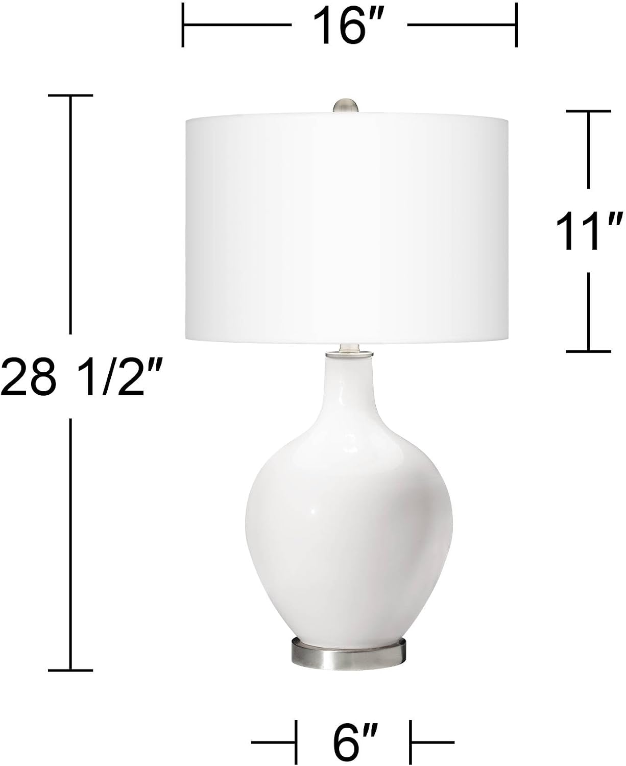 Color + Plus OVO 28 1/2' Tall Modern End Table Lamp Fuchsia Pink Finish Glass Single Fabric Rose Bouquet Shade for Living Room Bedroom Bedside Nightstand House Office Home Reading Kitchen Entryway