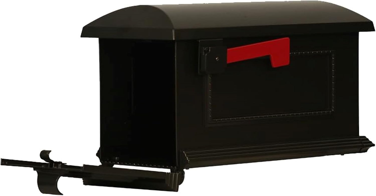 Special Lite Traditional Curbside Mailbox - Oil Rubbed Bronze Aluminum Mailbox for Post Mount - SCT-1010-ORB