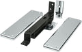 Deltana DASH95U26 Double Action Solid Brass Spring Hinge with Solid Brass Cover Plates