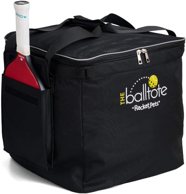 Racket Pets Ball Tote - Frame and Replacement Bag for Tennis and Pickleball Pro Teaching Cart